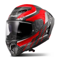 Kaski motocyklowe - Kask Integralny LS2 FF807 Dragon CzerwonyL - miniaturka - grafika 1
