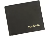 Portfele - Pierre Cardin, Portfel skórzany męski, Tilak28 8824, czarny, ochrona RFID - miniaturka - grafika 1