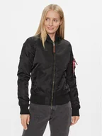 Kurtki damskie - Alpha Industries Kurtka bomber MA-1 VF 59 133009 Czarny Regular Fit - miniaturka - grafika 1