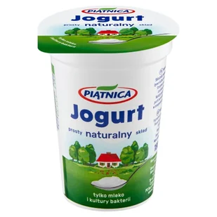 Jogurt naturalny Piątnica 170g - Soki i napoje niegazowane - miniaturka - grafika 1