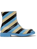 Botki damskie - Camper Skórzane botki ze wzorem - miniaturka - grafika 1