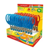 Nożyczki dla dzieci - Nożyczki szkolne dla leworęcznych 13cm (20szt) - Keyroad - miniaturka - grafika 1