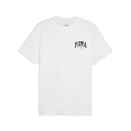Koszulki sportowe męskie - Męska koszulka PUMA SQUAD PUMA White - miniaturka - grafika 1