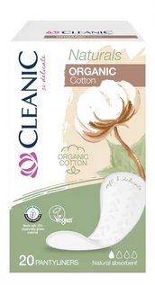 Akcesoria obuwnicze - Cleanic Naturals Organic Cotton - Wkładki higieniczne 20szt - grafika 1