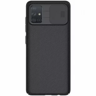 Nillkin CamShield Case etui pokrowiec osłona na aparat kamerę Samsung Galaxy A71 czarny - Etui i futerały do telefonów - miniaturka - grafika 1