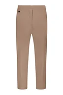 Spodnie damskie - 19V69 WŁOCHY Bond, Casual Spodnie Damskie, Beżowy, XL - miniaturka - grafika 1