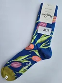 Skarpetki damskie - Kolorowe skarpety Happy Socks unisex rozmiar 41-46 (3317) - miniaturka - grafika 1