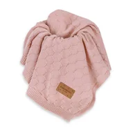 Koce i narzuty dla dzieci - Colorstories Kocyk Bambusowy Hana Zamglony Róż - miniaturka - grafika 1