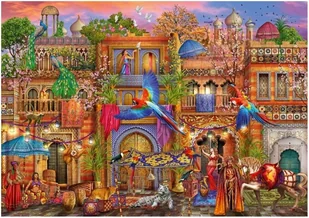 Bluebird Puzzle 1000 elementów. Arabska ulica, Ciro Marchetti - Puzzle - miniaturka - grafika 1