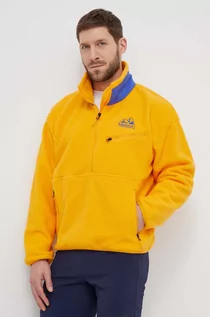 Bluzy męskie - Marmot bluza sportowa 94 E.C.O. kolor żółty z aplikacją - grafika 1