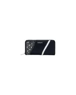 Portfele - Desigual MONE_PUNKETTE Fiona, Bi-Fold Wallet Women's, 20,5, Kolor: czarny, 20.5 - miniaturka - grafika 1