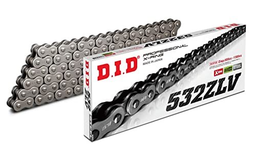 Łańcuch DID X-Ring 532ZLV / 116 zapięcie nitowe stal ZJ (5/8 x 3/8 x 11,10)