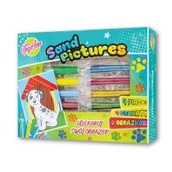 Zabawki kreatywne - Stnux Piaskowe obrazki Psy Koty STN7045 - - miniaturka - grafika 1