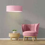 Lampy stojące - RÓŻOWY ŻYRANDOL DO POKOJU DZIECKA 40 CM AMY - miniaturka - grafika 1