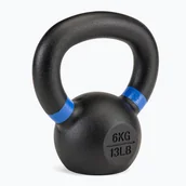Kettlebell - Kettlebell 6 kg Pure2Improve czarny P2I810080 - miniaturka - grafika 1