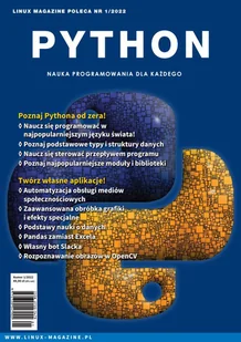Python Nauka programowania dla każdego - Czasopisma - miniaturka - grafika 1