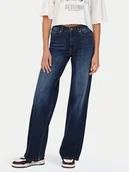Spodnie damskie - ONLY Jeansy Madison 15318405 Granatowy Wide Leg - miniaturka - grafika 1
