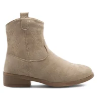 Buty dla dziewczynek - Botki Nelli Blu CM230220-17 Beżowy - miniaturka - grafika 1