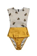 Stroje kąpielowe - Averie Damski strój kąpielowy Bea Zip Up One-Piece XS-3XL z recyklingu, biały, M - miniaturka - grafika 1
