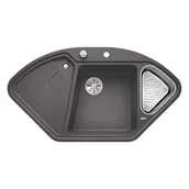 Zlewozmywaki - Blanco DELTA II 523657 szarość skały - miniaturka - grafika 1