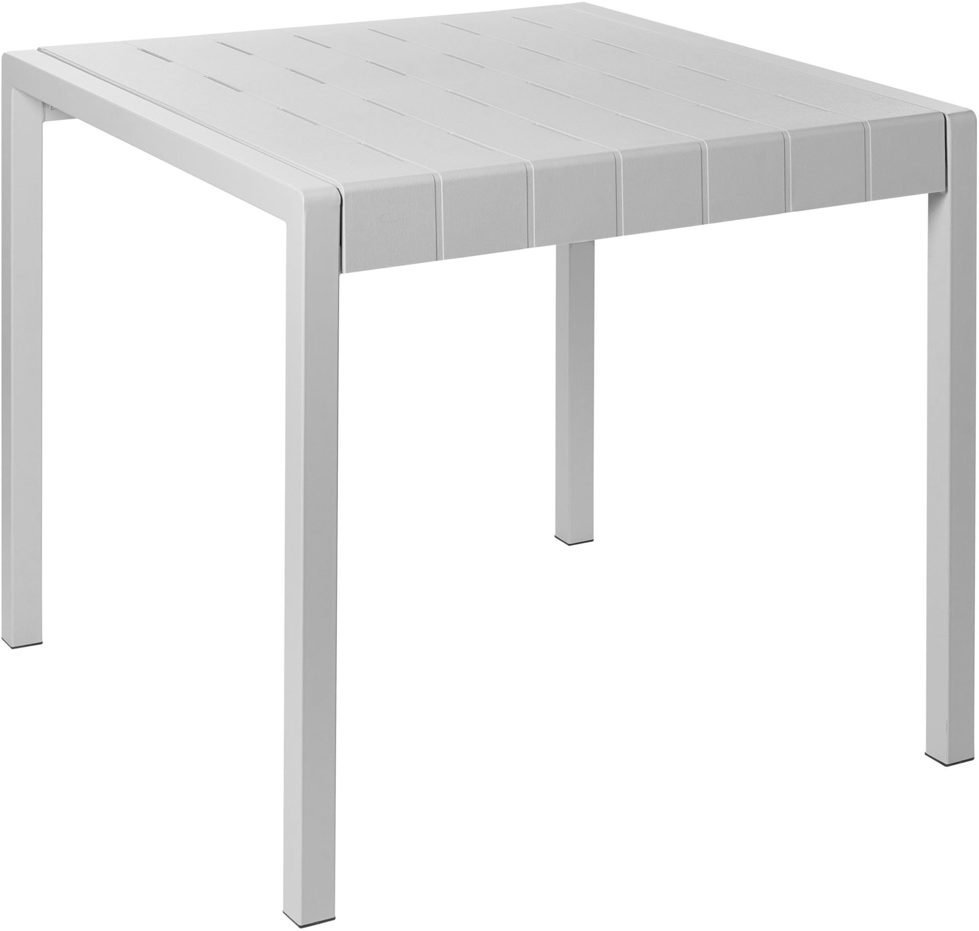 Stół ogrodowy BARTICA 81 cm 84 cm Szary