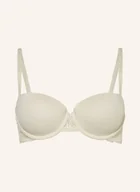 Biustonosze - Calvin Klein Biustonosz Usztywniany Ck Attraction weiss - miniaturka - grafika 1