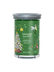 Yankee Candle Świeca zapachowa "Shimmering Christmas Tree" - 567 g - Świece - miniaturka - grafika 1