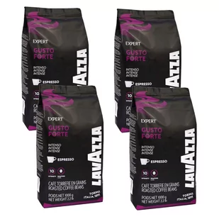 4x Kawa ziarnista LAVAZZA Gusto Forte Expert 1 kg - Kawa - miniaturka - grafika 1