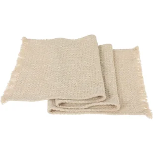 Bieżnik stołowy w naturalnym kolorze, 150 x 40 cm - Obrusy i serwetki Bieżnik stołowy w naturalnym kolorze, 150 x 40 cm - Obrusy i serwetki - miniaturka - grafika 1