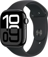 Smartwatch - Apple Watch 10 GPS + Cellular 46mm z aluminium onyksu pasek sportowy S/M Czarny - miniaturka - grafika 1