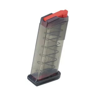 ETS - Magazynek polimerowy do Glock 43 - 9x19 mm - 7 naboi - Carbon Smoke Series - SMK-GLK-43 - Osprzęt do wiatrówek - miniaturka - grafika 2