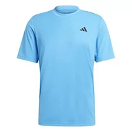 Koszulki męskie - adidas Męski T-shirt (Short Sleeve) Club Tee, Pulse Blue, HZ9844, 2XL - miniaturka - grafika 1