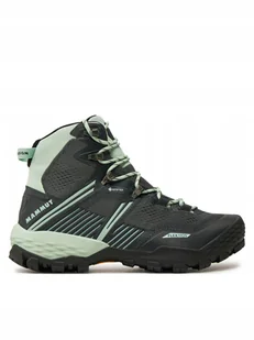 Mammut Trekkingi 3030-05050 Szary - Buty trekkingowe męskie - miniaturka - grafika 1