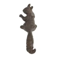 Wieszaki i stojaki - Wieszak ścienny wiewiórka z żeliwa - miniaturka - grafika 1