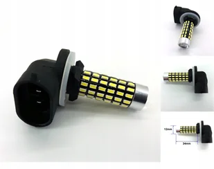 żarówka Led 881 12V Canbus PGJ13, H27/2, 1000lm - Żarówki samochodowe - miniaturka - grafika 1
