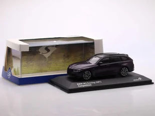 BMW G81 M3 Touring - 2023, daytona violet Solido 1:43 - Samochody i pojazdy dla dzieci - miniaturka - grafika 1