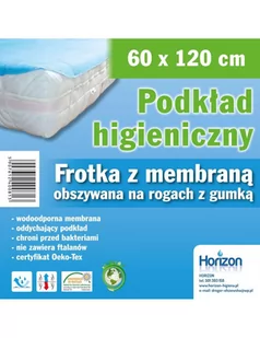 Horizon Podkład higieniczny ekologiczny 60x120cm - Prześcieradła dla dzieci - miniaturka - grafika 1