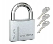 Kłódki - Gerda KŁÓDKA PAŁĄKOWA ALUMINIOWA KAP S30 - miniaturka - grafika 1