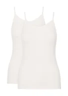 Koszulki i topy damskie - Podkoszulka damska Blue Henderson 2-pak kremowy L - miniaturka - grafika 1