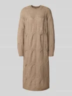 Sukienki - Sukienka z dzianiny o kroju relaxed fit z dodatkiem wełny model ‘JENNA’ - miniaturka - grafika 1