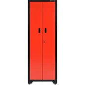 Pozostałe wyposażenie warsztatu - YATO SZAFKA WARSZTATOWA WYSOKA DWUDRZWIOWA Z 3 PÓŁKAMI WYMIARY SZAFY 660 X 457 X 2000mm YT-08931 - miniaturka - grafika 1