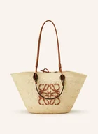 Torebki damskie - Loewe Torba Shopper Elephant Basket beige - miniaturka - grafika 1