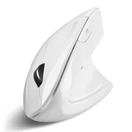 Myszki - Perixx PERIMICE-813 W optyczna wertykalna pionowa prawa biała RF + BLUETOOTH - miniaturka - grafika 1
