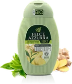 Kosmetyki do kąpieli - Felce Azzurra BIO Zielona Herbata i Imbir żel pod prysznic 250 ml) 8001280027284 - miniaturka - grafika 1