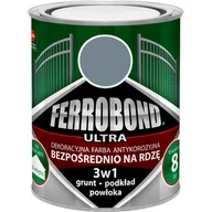 Farby olejne i specjalne - FERROBOND Farba antykorozyjna ULTRA półmat stalowy RAL 7046 0,7 l - miniaturka - grafika 1