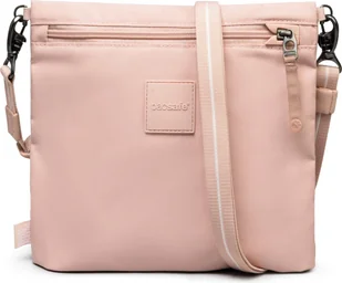 Listonoszka antykradzieżowa Pacsafe Go Sunset Pink - Torebki damskie - miniaturka - grafika 1