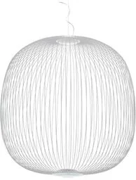 Foscarini - Spokes 2 Large LED Lampa Wisząca Ściemnialna Biała Foscarini - Lampy sufitowe - miniaturka - grafika 1