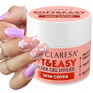 CLARESA SOFT & EASY ŻEL BUDUJĄCY DO PAZNOKCI NUDE SKIN COVER 45 g - Żele do paznokci CLARESA SOFT & EASY ŻEL BUDUJĄCY DO PAZNOKCI NUDE SKIN COVER 45 g - Żele do paznokci - miniaturka - grafika 1