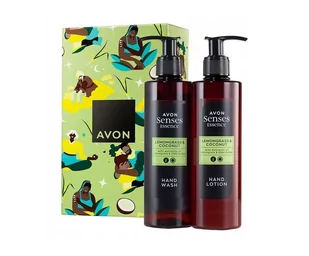 Avon, Cytryna Kokos Essence, Zestaw Kosmetyków, 2 Szt. - Zestawy kosmetyków damskich - miniaturka - grafika 1