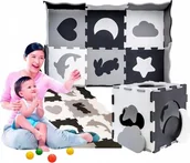 Maty piankowe - Mata Piankowa Puzzle Piankowe Kojec Edukacyjna Składana Dla Dzieci 25 El. - miniaturka - grafika 1